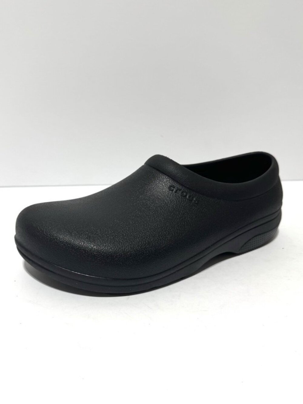 Crocs Womens On The Clock Clogs Black Size 9